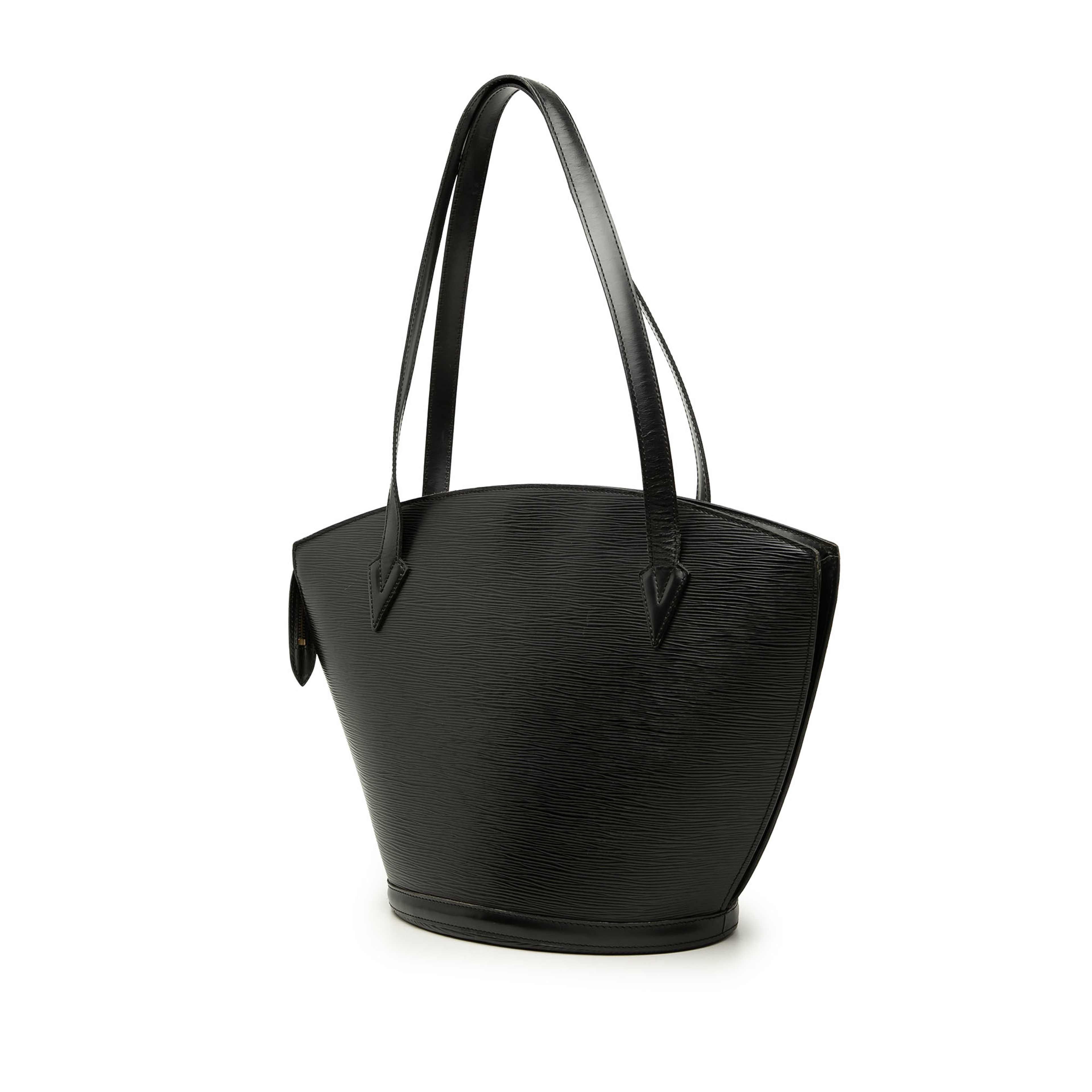 Louis Vuitton Epi Saint Jacques Gm Long Strap, från Luxclusif, i färgen svart. Klicka för att öppna bilden i stort format