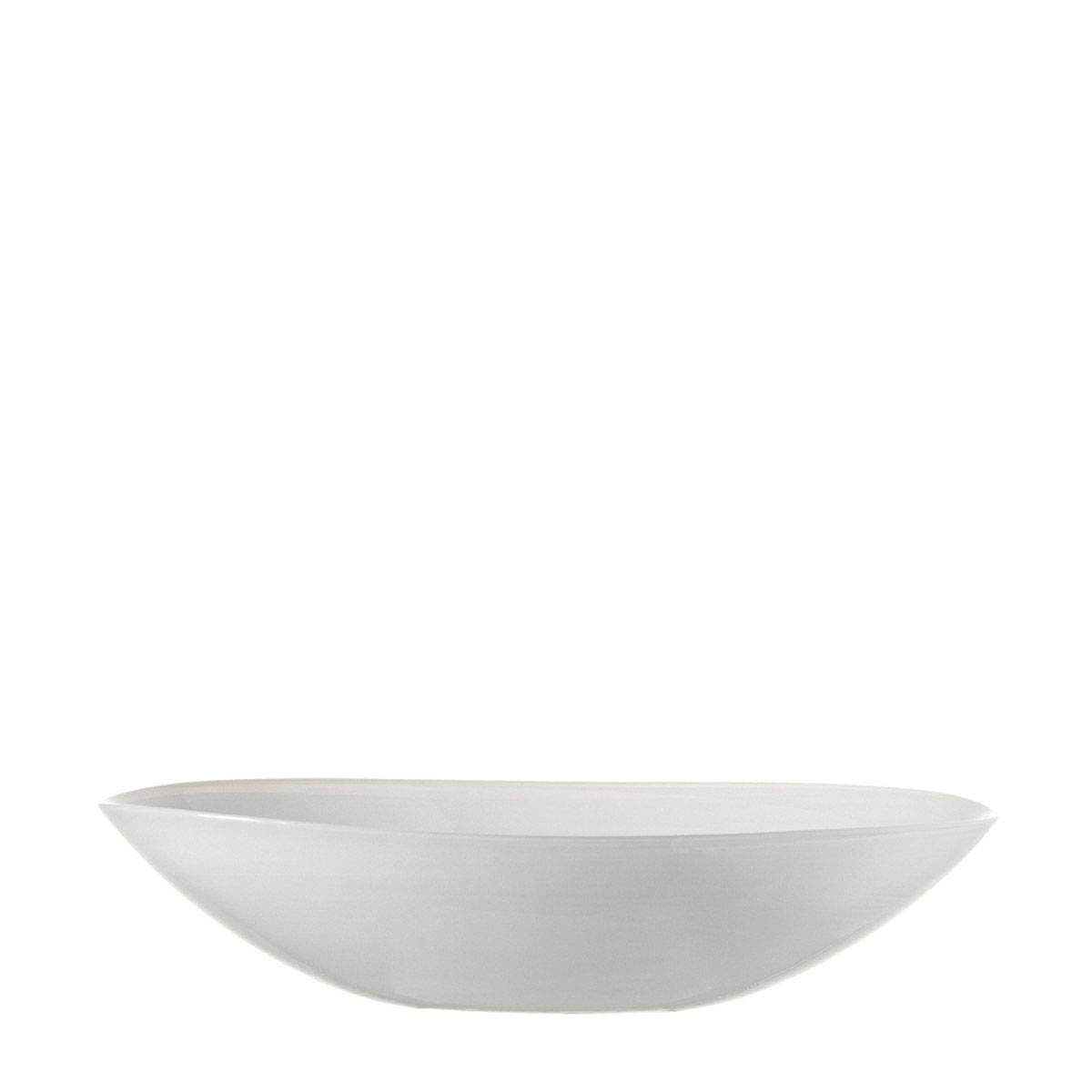 Bowl oval 32 Alabastro