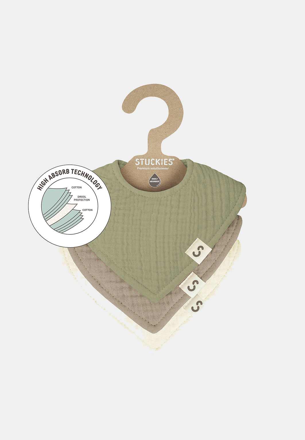 Högabsorberande dregglisar 3-pack