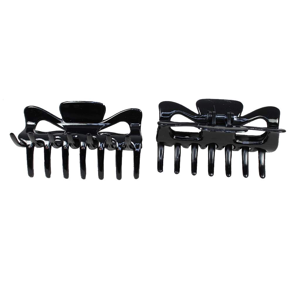 Hårklämma 2 Pack, 9 Cm