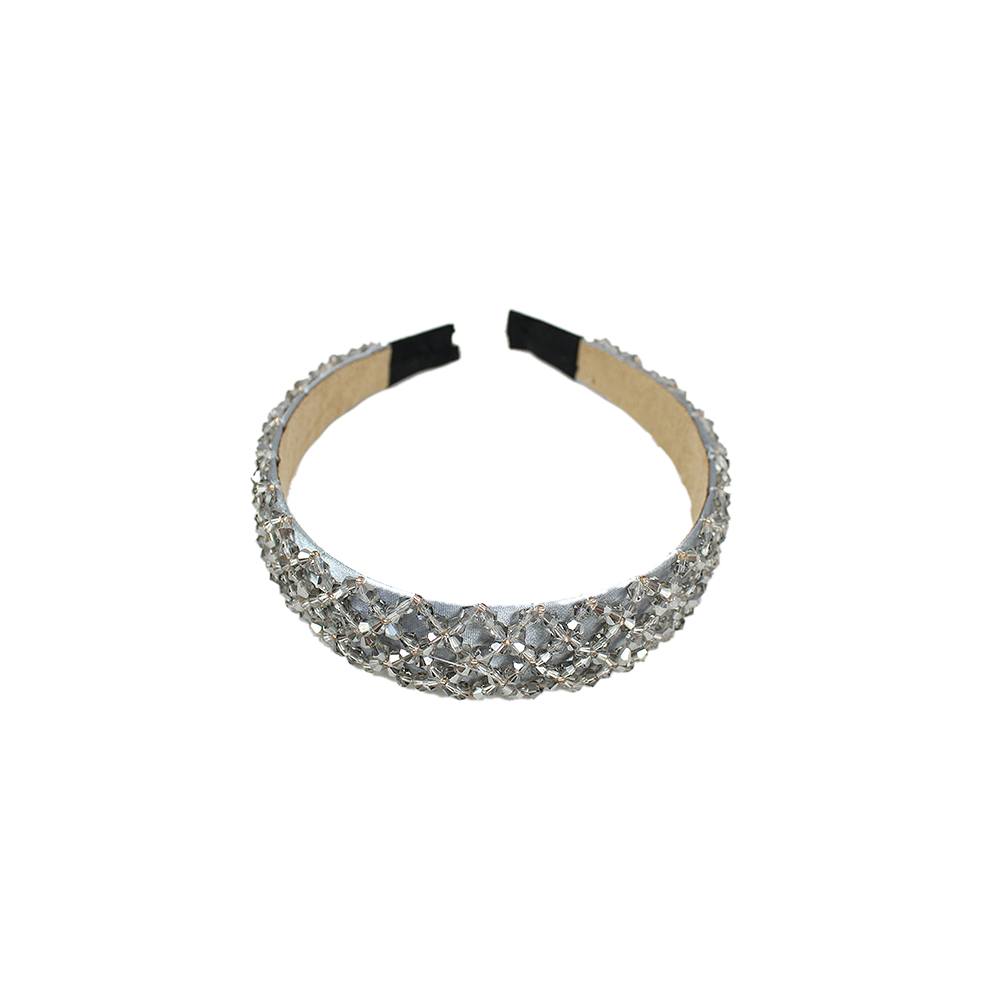 Diadem Med Fasetterade Stenar 2,8 Cm