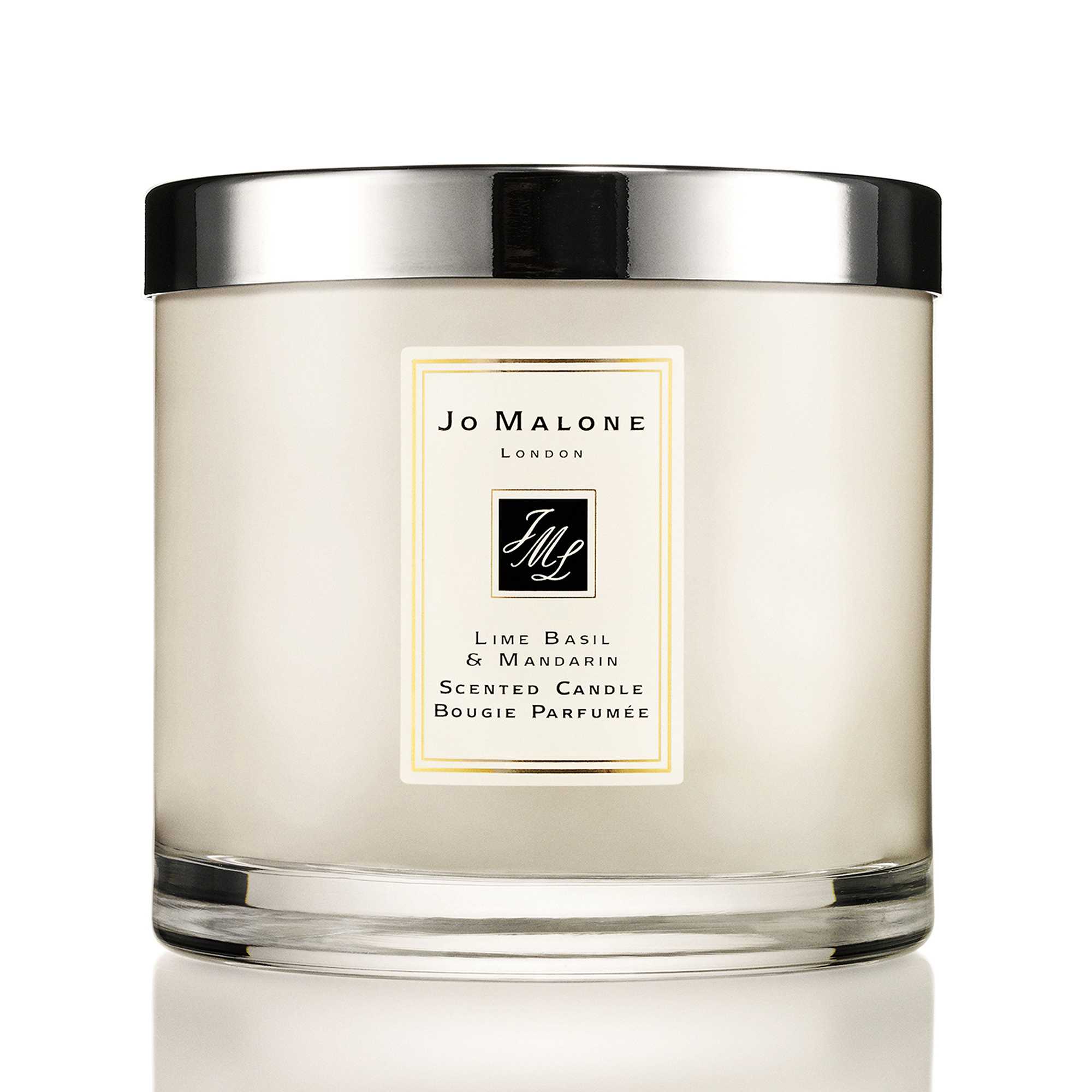 Lime Basil & Mandarin Deluxe Candle, från Jo Malone London, i färgen 600 g.