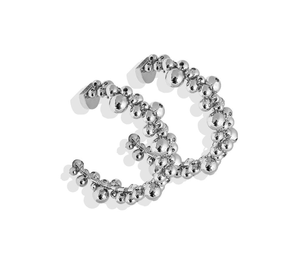 Berry Mini Loop Earrings