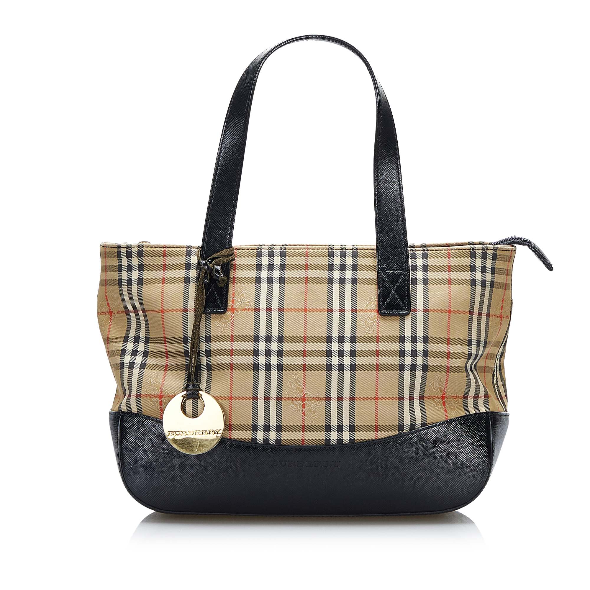 Burberry Haymarket Check Handbag
