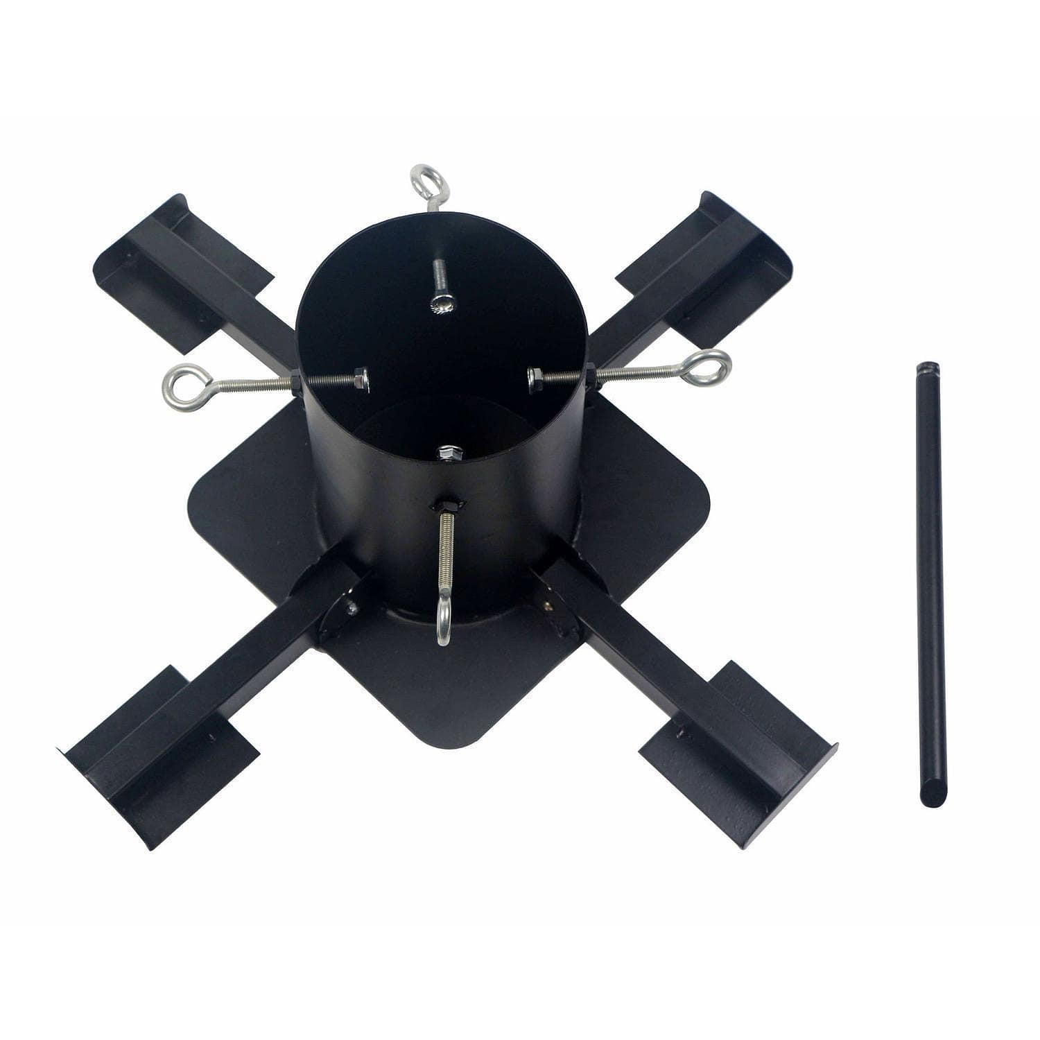 Julgransfot Stand Outdoor - M, från by Benson, i färgen svart.