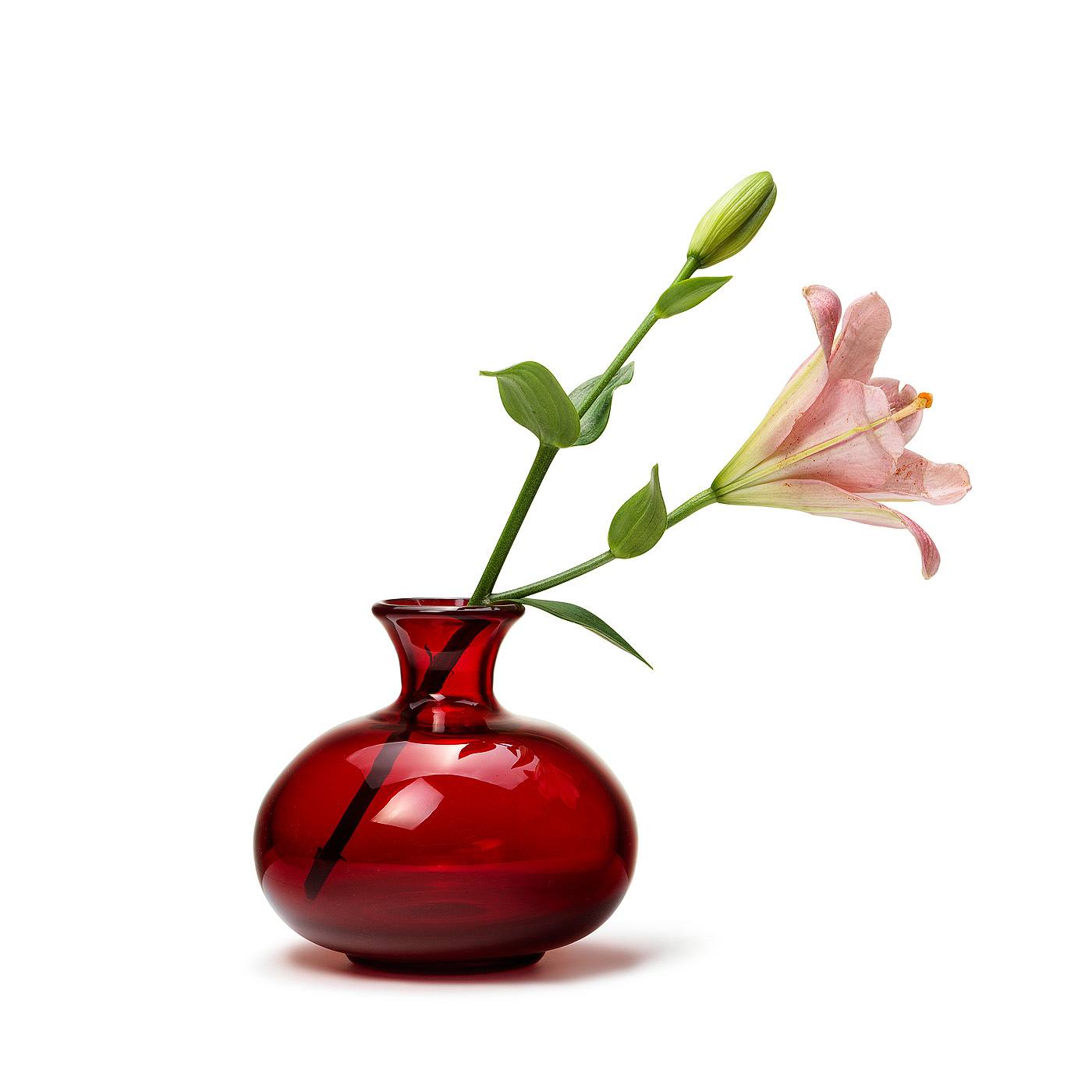 Erika Vas, från In Flore, i färgen röd.