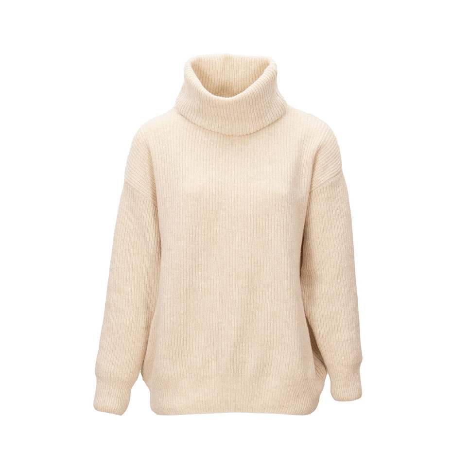 Surteby Polo Sweater, från Sätila, i färgen off white.