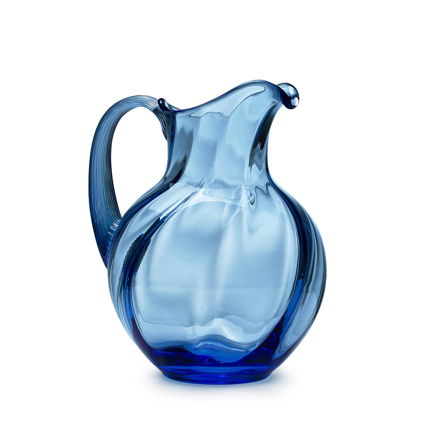 Sylvia Karaff, från In Flore, i färgen blå.