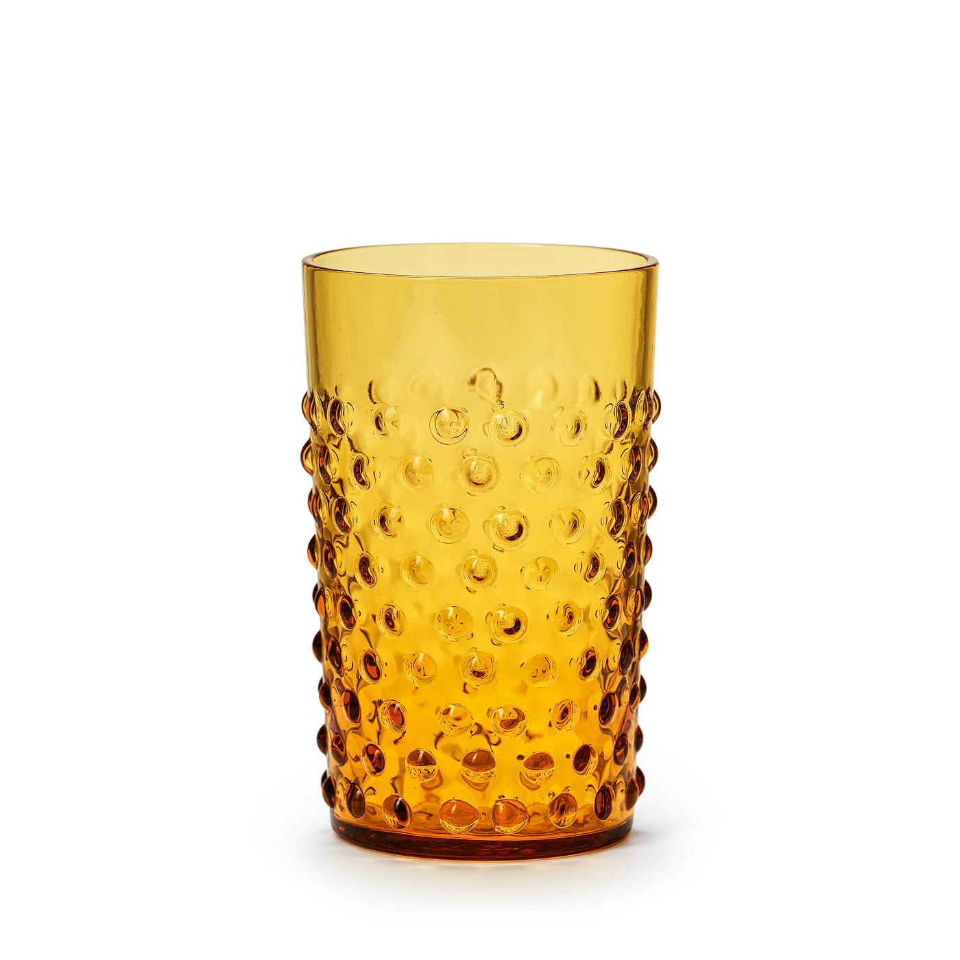 Cecilia Dricksglas, Höga, 2-pack, från In Flore, i färgen orange.