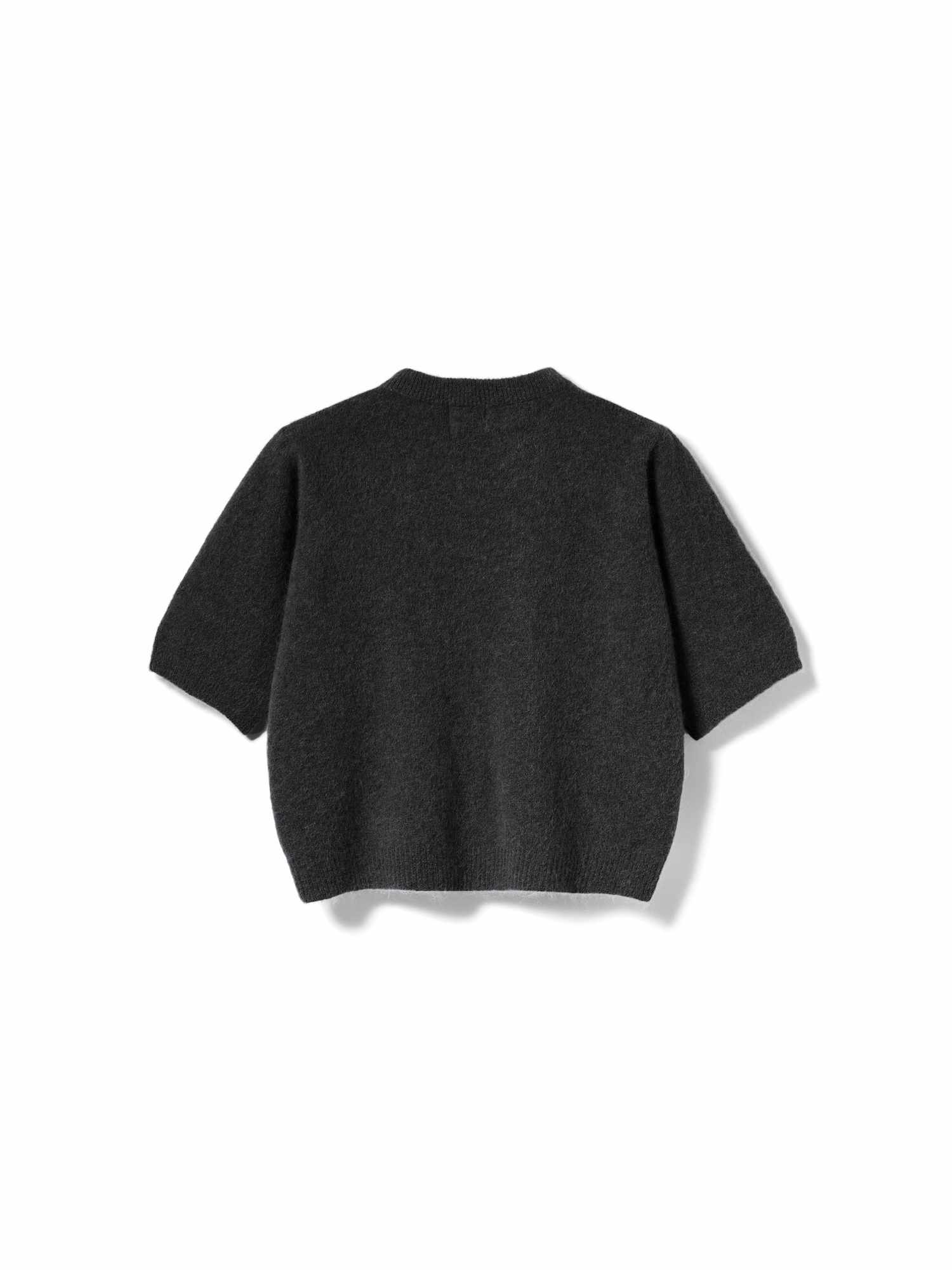 Kae Ss Knit Cardigan - Dark Grey, från Noella, i färgen dark grey.