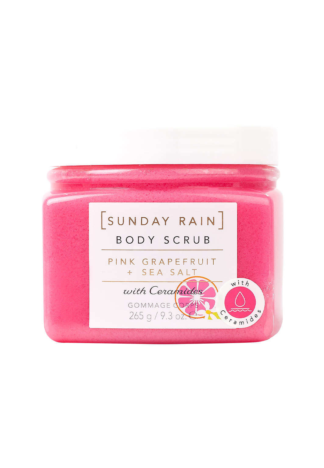 Pink Grapefruit & Sea Salt Body Scrub, från Sunday Rain.