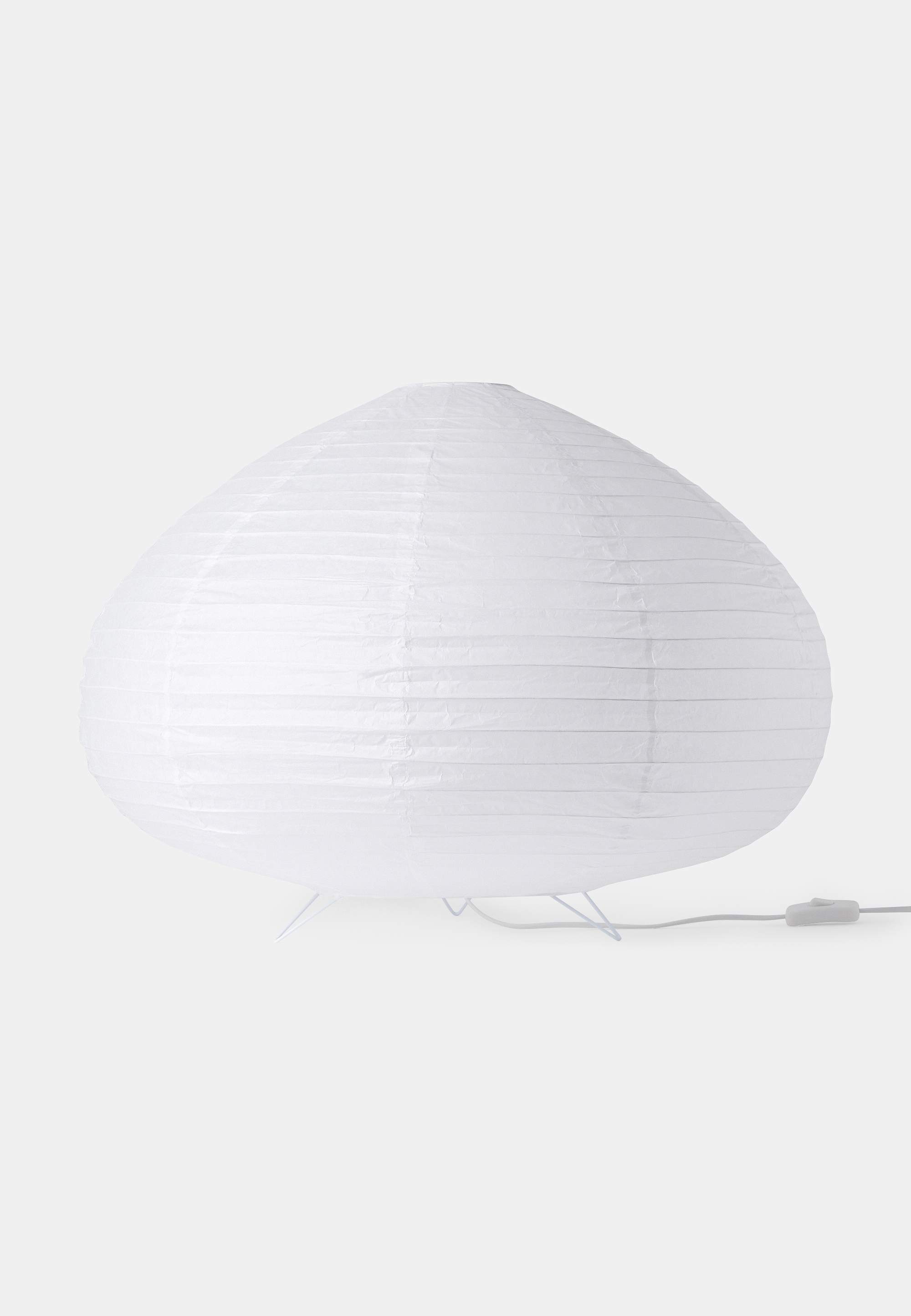 Golvlampa i rispapper IGGY 60x45 cm, från Åhléns Home, i färgen White.