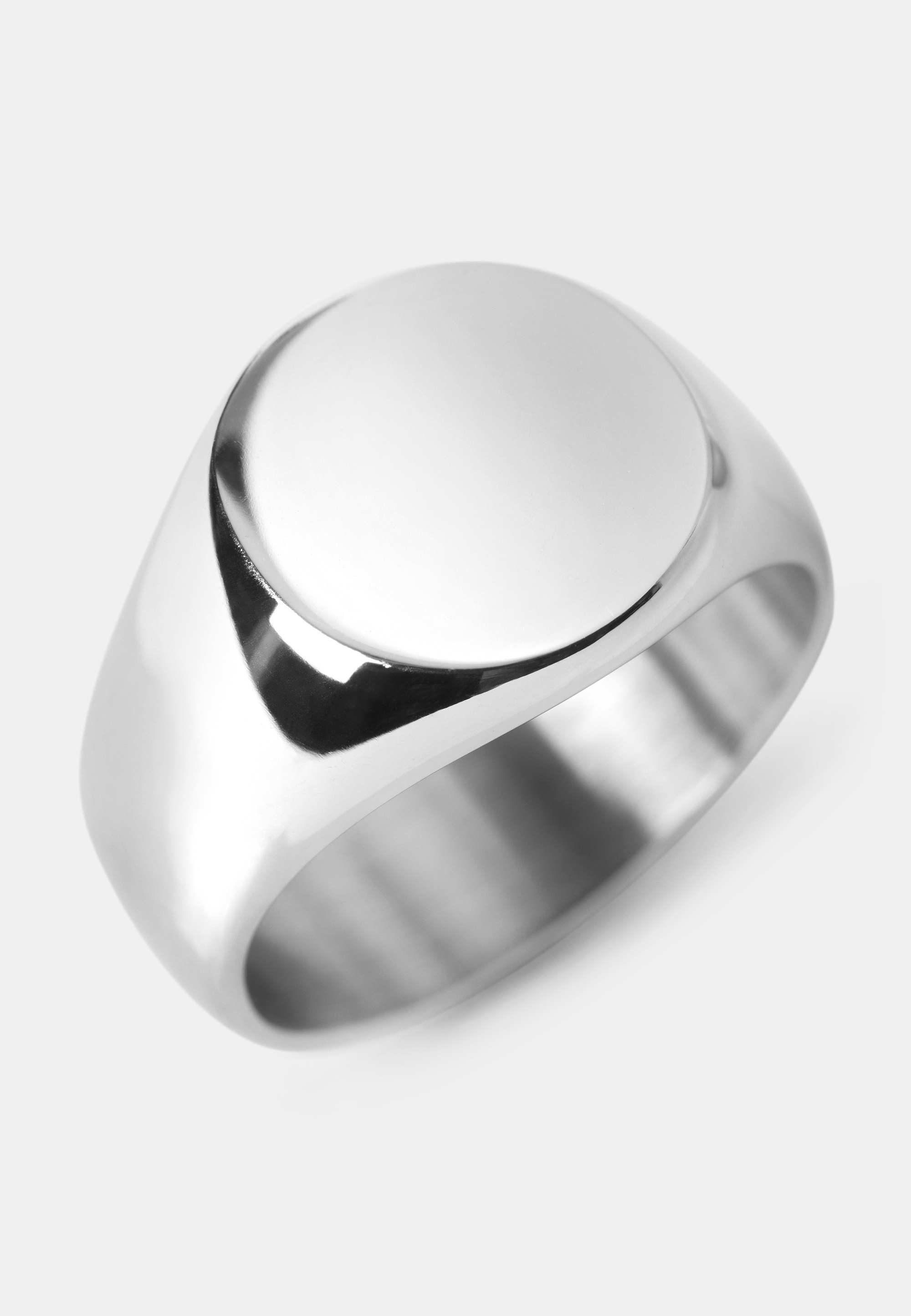 Ring i stål SEBASTIAN, från NORVIE, i färgen Steel.