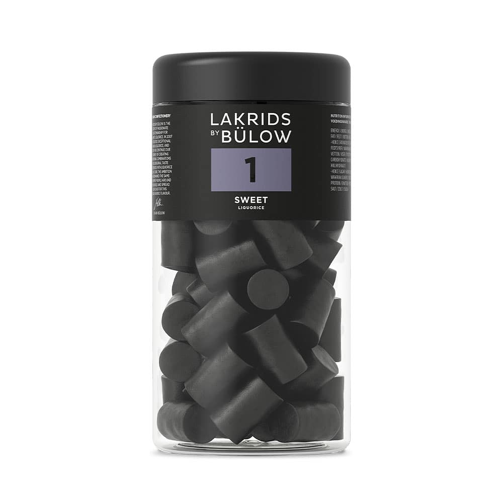 Lakrits Regular No.1 – Sweet, från Lakrids by Bülow, i färgen Sweet Liquorice.