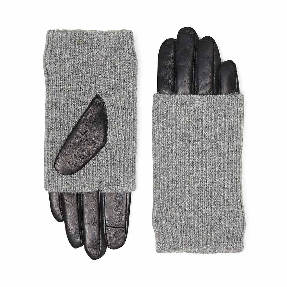 Helly Glove, från Markberg, i färgen Black / Grey.