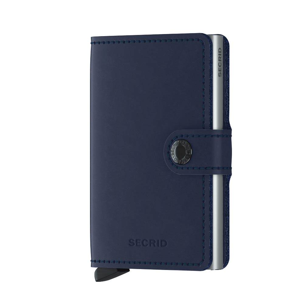 Miniwallet, från Secrid, i färgen M-navy.
