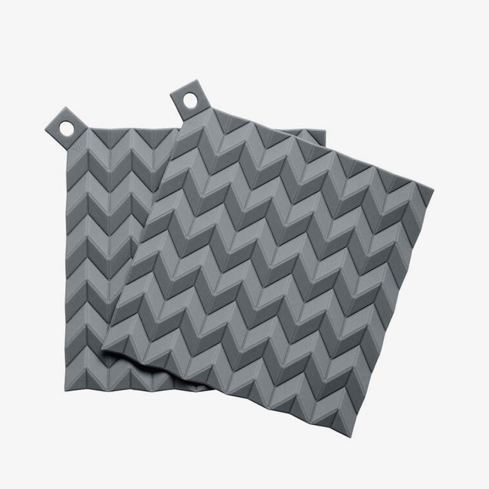 Grytlapp HOLD-ON, 2-pack, från Rig-tig, i färgen Light Grey.