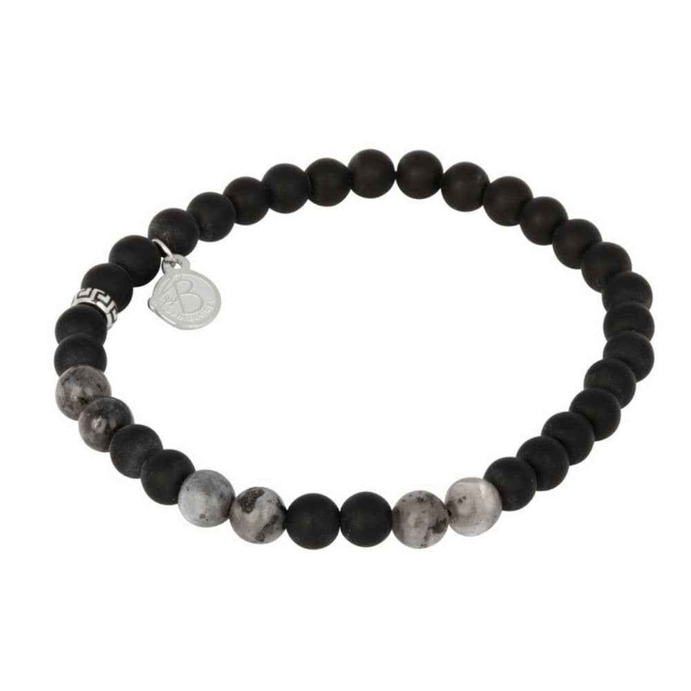 Bruno Beaded Bracelet Black, från by BILLGREN, i färgen svart.