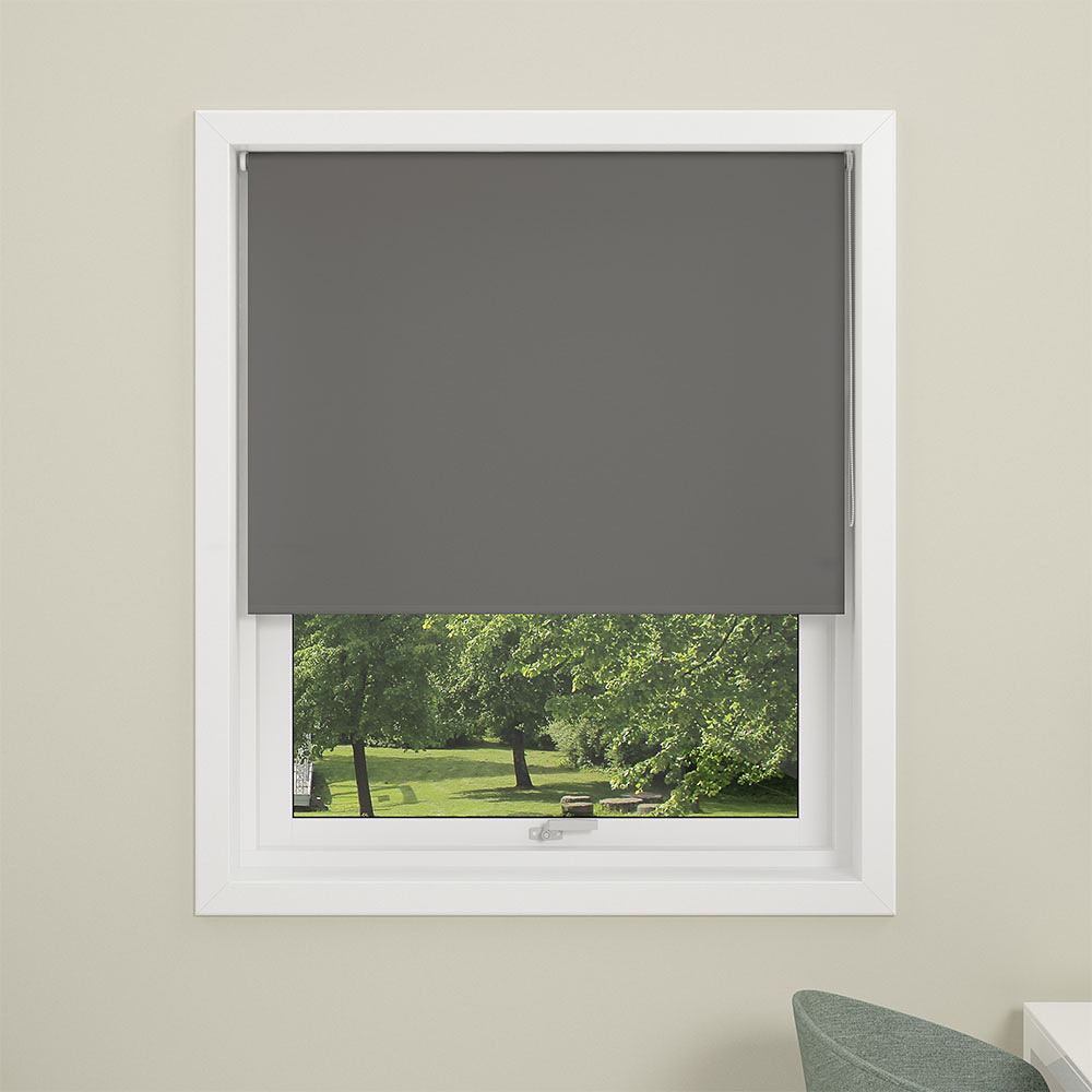 Rullgardin Uni mörkläggande 180x210, grå, från Debel, i färgen Grå.
