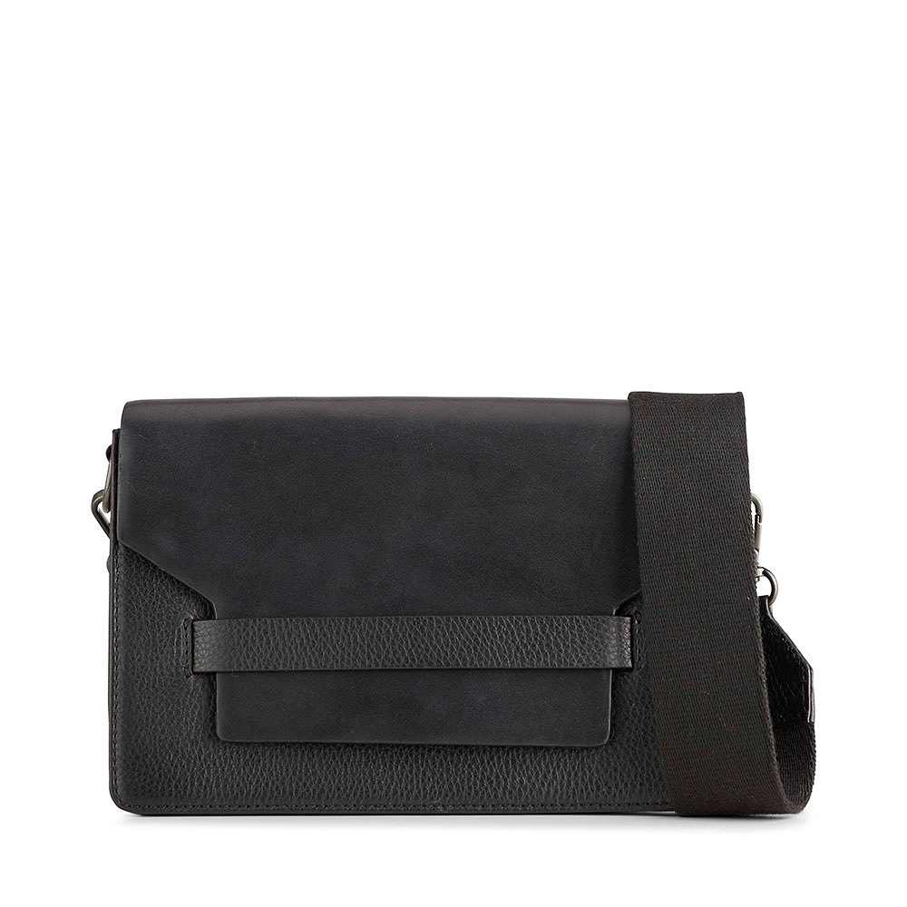 Arabella Crossbody Bag, Gra.Mix, från Markberg, i färgen Black W/Black.