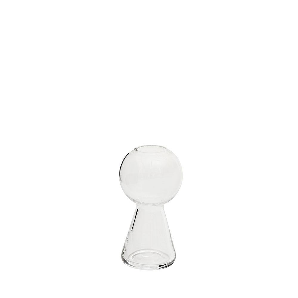 Vase Bon Bon, från Design House Stockholm, i färgen Clear.