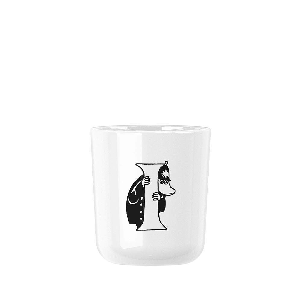 Mumin ABC kopp I 0.2 l. - Mumin white, från Rig-tig, i färgen Moomin White.