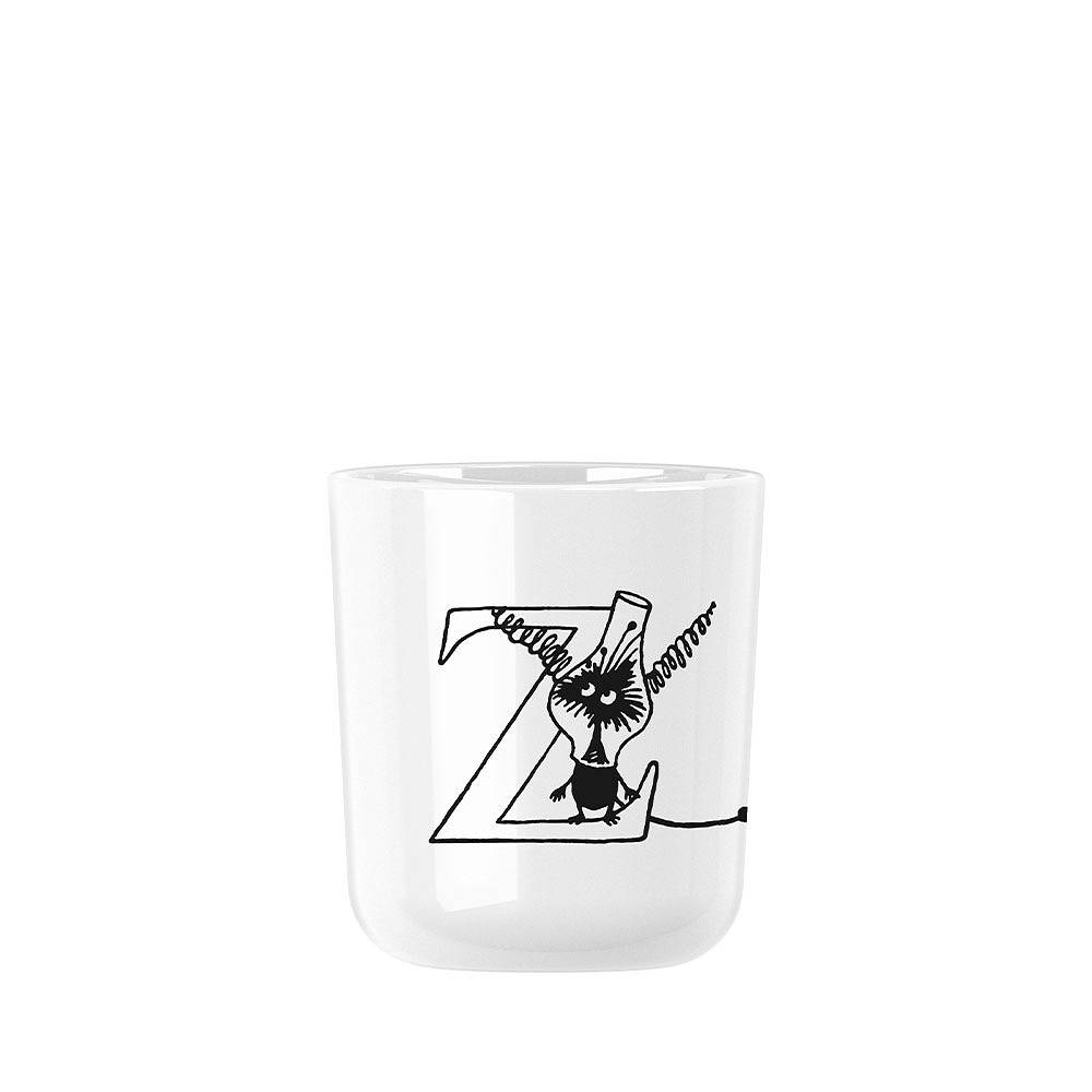 Mumin ABC kopp Z 0.2 l. - Mumin white, från Rig-tig, i färgen Moomin White.