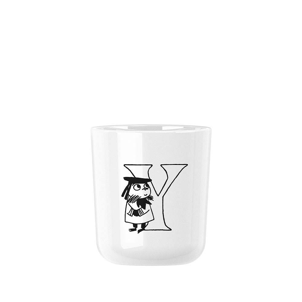 Mumin ABC kopp Y 0.2 l. - Mumin white, från Rig-tig, i färgen Moomin White.