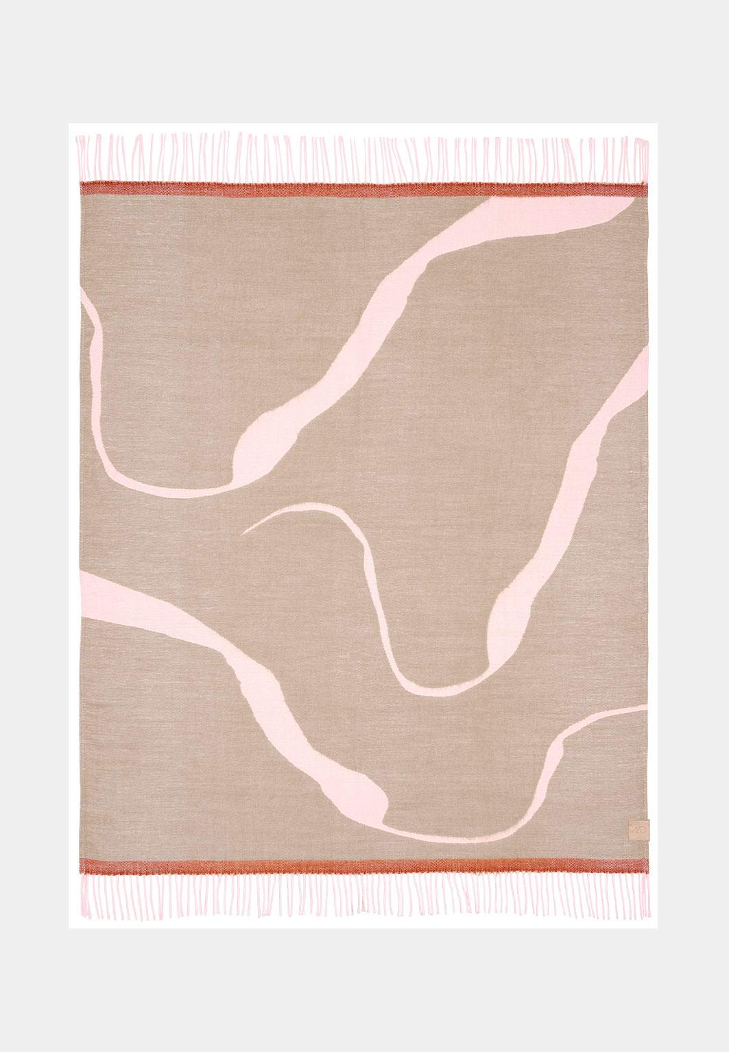 Filt, från Mette Ditmer, i färgen Latte.