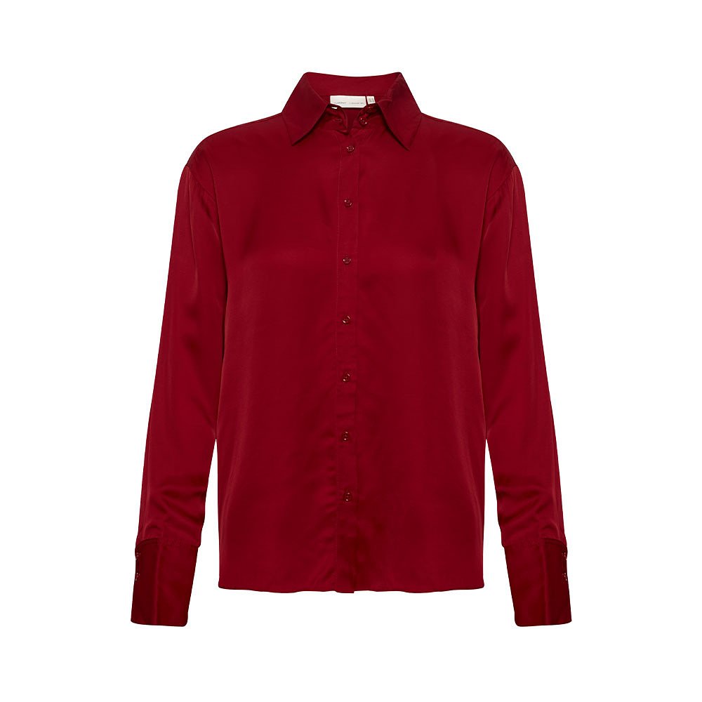 PaulineIW Shirt, från Inwear, i färgen True Red.