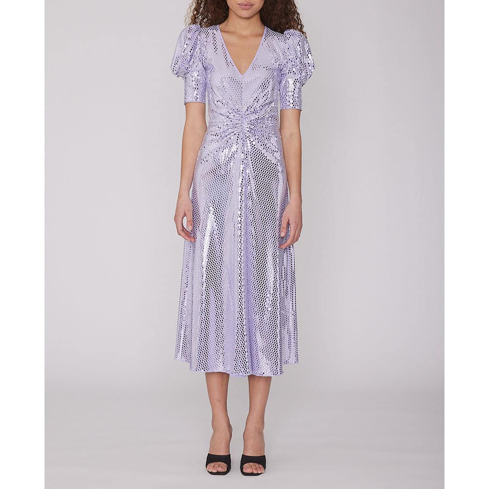 Sierina Dress, från ROTATE, i färgen Lavender.