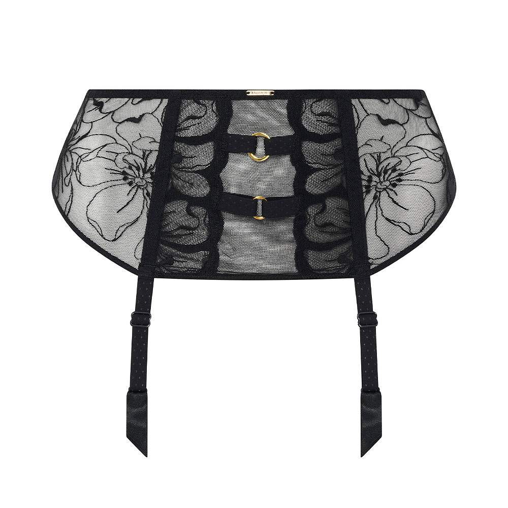 Fleurs Waist Cincher, från Chantelle, i färgen Black.