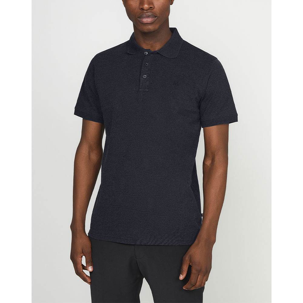 MApoleo Melange Poloshirt, från Matinique, i färgen Dark Navy.