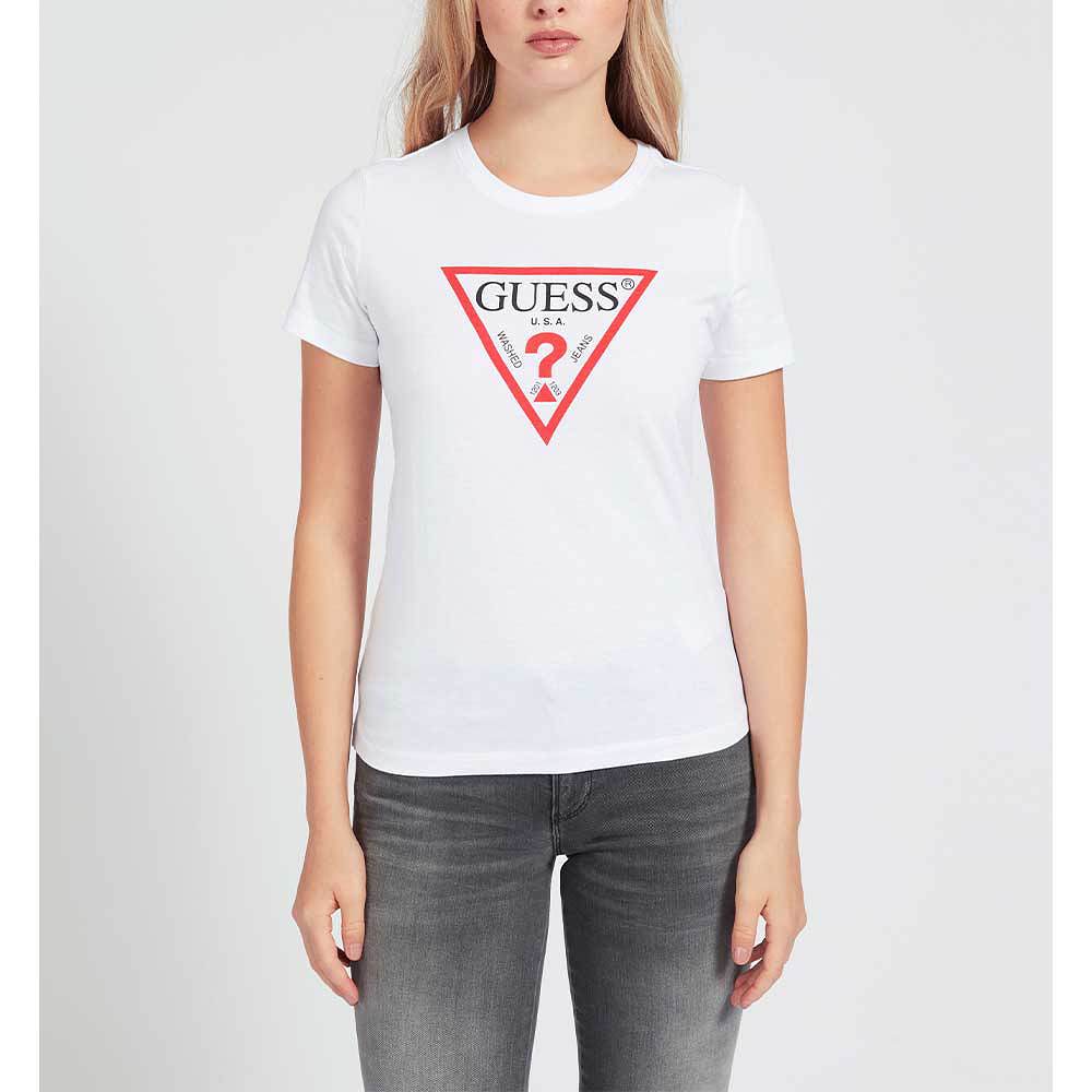 Original T-shirt, från Guess, i färgen Pure White.