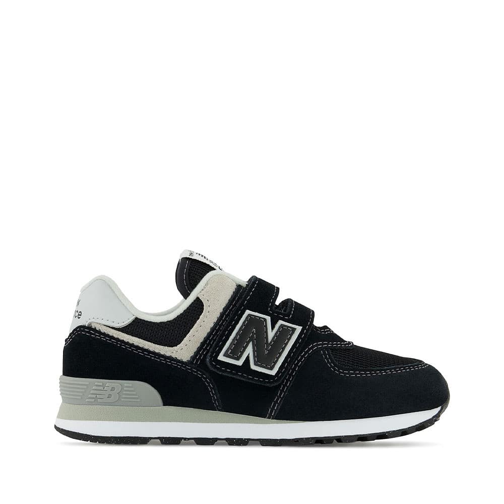 New Balance 574 Hook & Loop, från New Balance, i färgen Black.