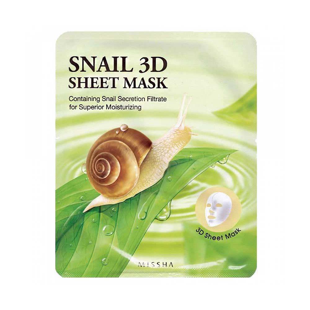 Snail 3D Sheet Mask