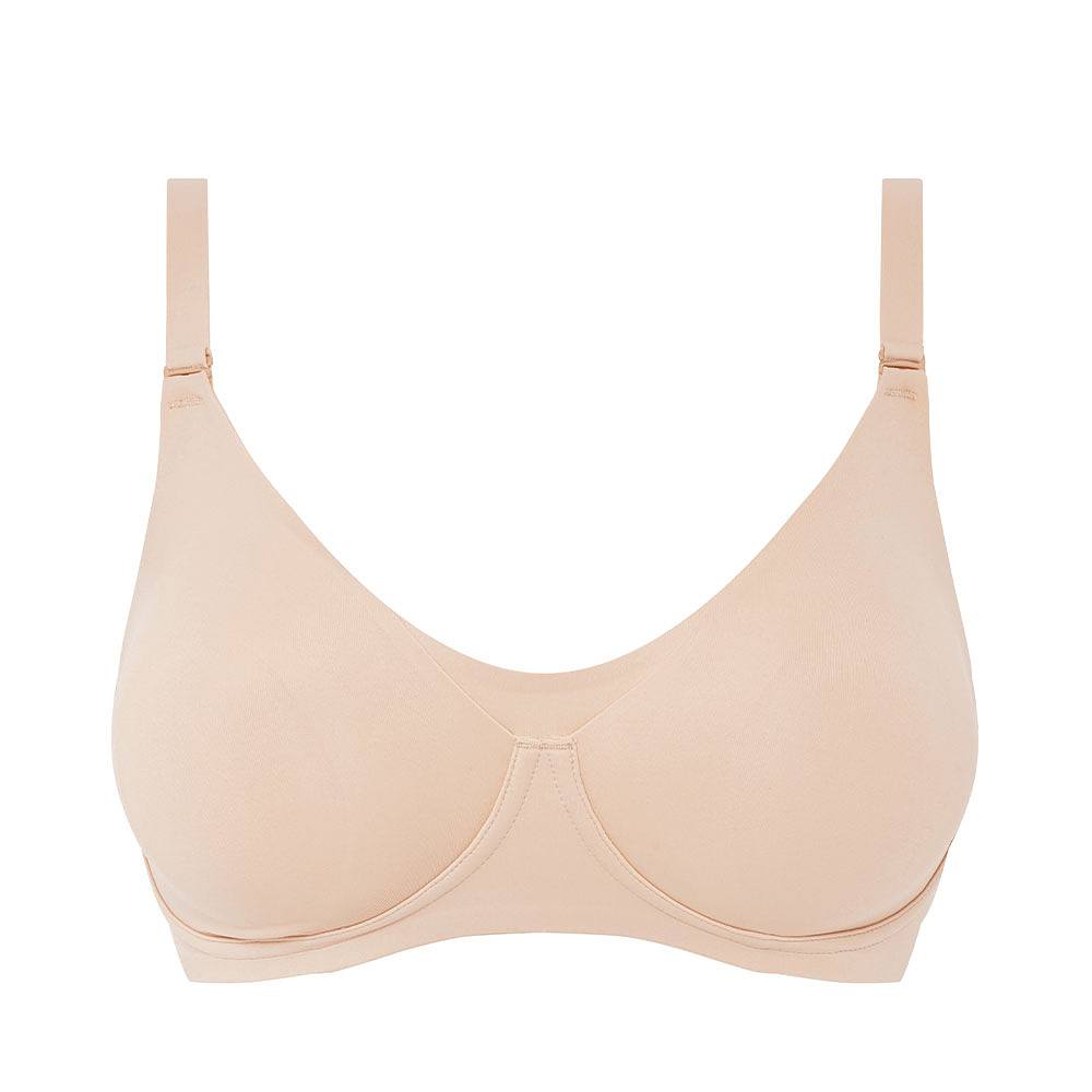 Pure Maternity Bra, från Chantelle, i färgen Golden Beige.