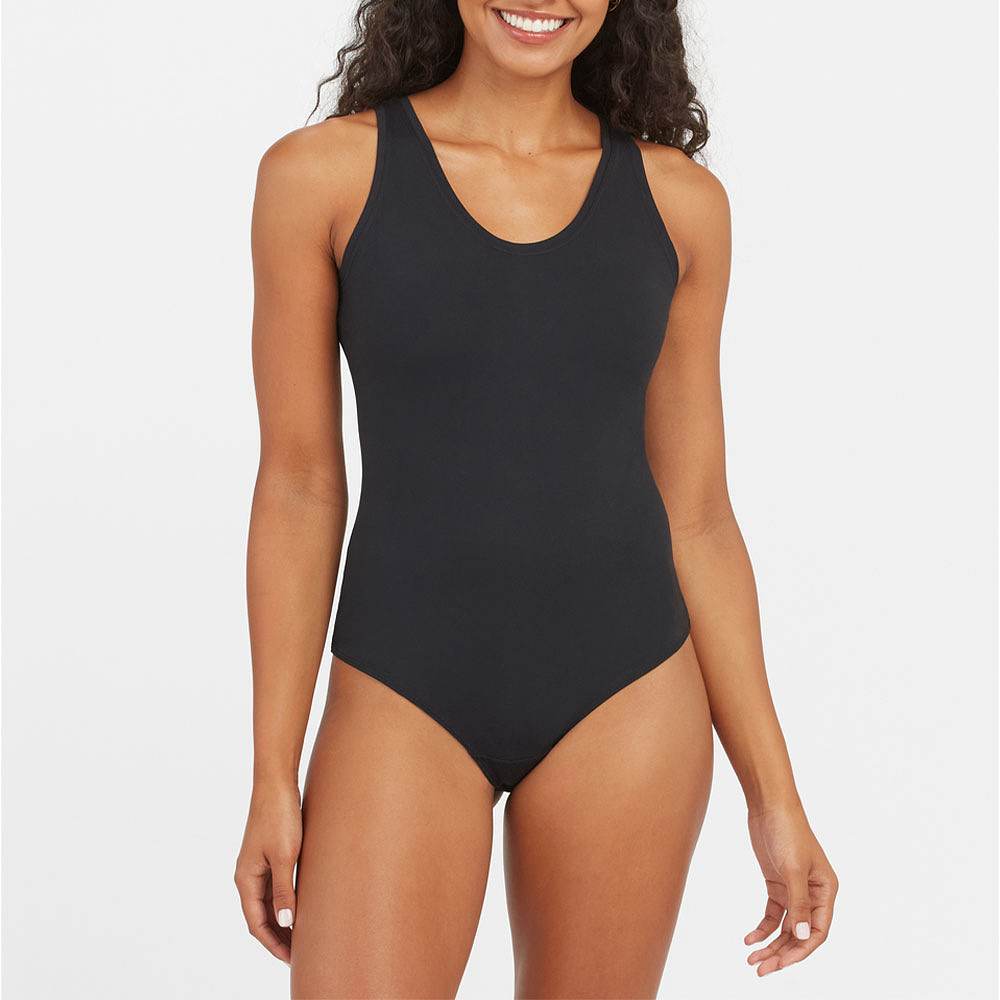 Suit Yourself Scoop Neck Tank Bodysuit