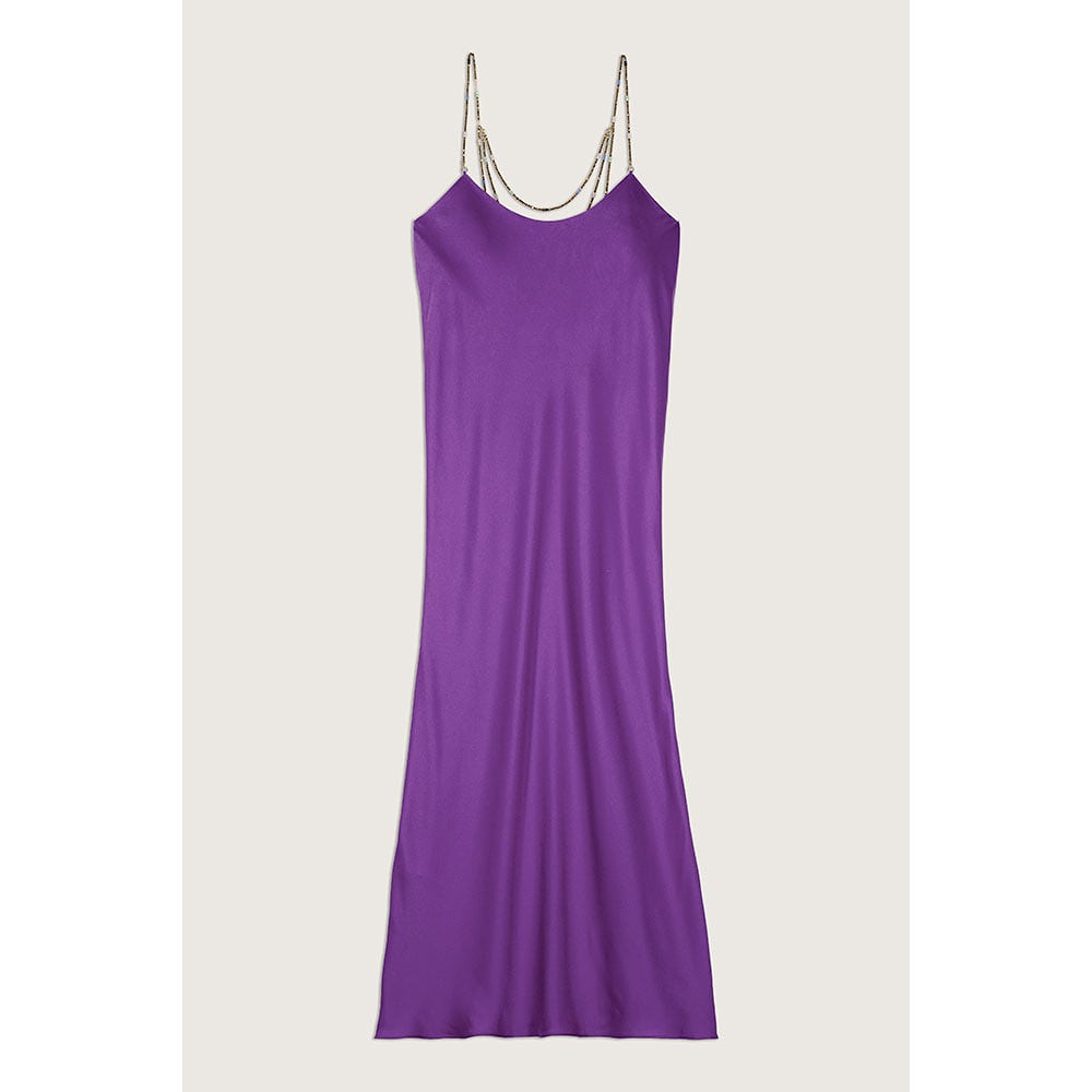 Carline Dress, från ba&sh, i färgen Violet.
