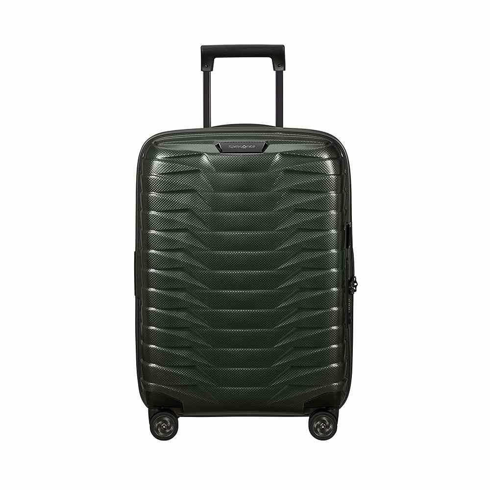 Proxis Kabinväska med 4 hjul 55 cm, från Samsonite, i färgen Matt Climbing Ivy.