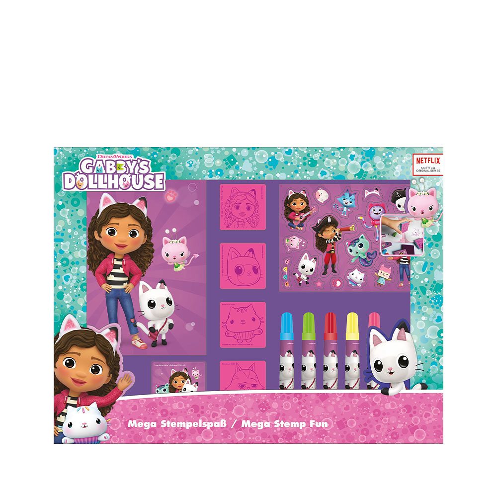 Gabbys Dockskåp Stämpelset, från Gabby's Dollhouse, i färgen Pink.