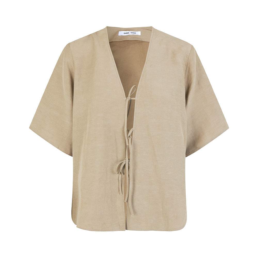 Jalia blouse 14782, från SAMSOE SAMSOE, i färgen Silver Sage.