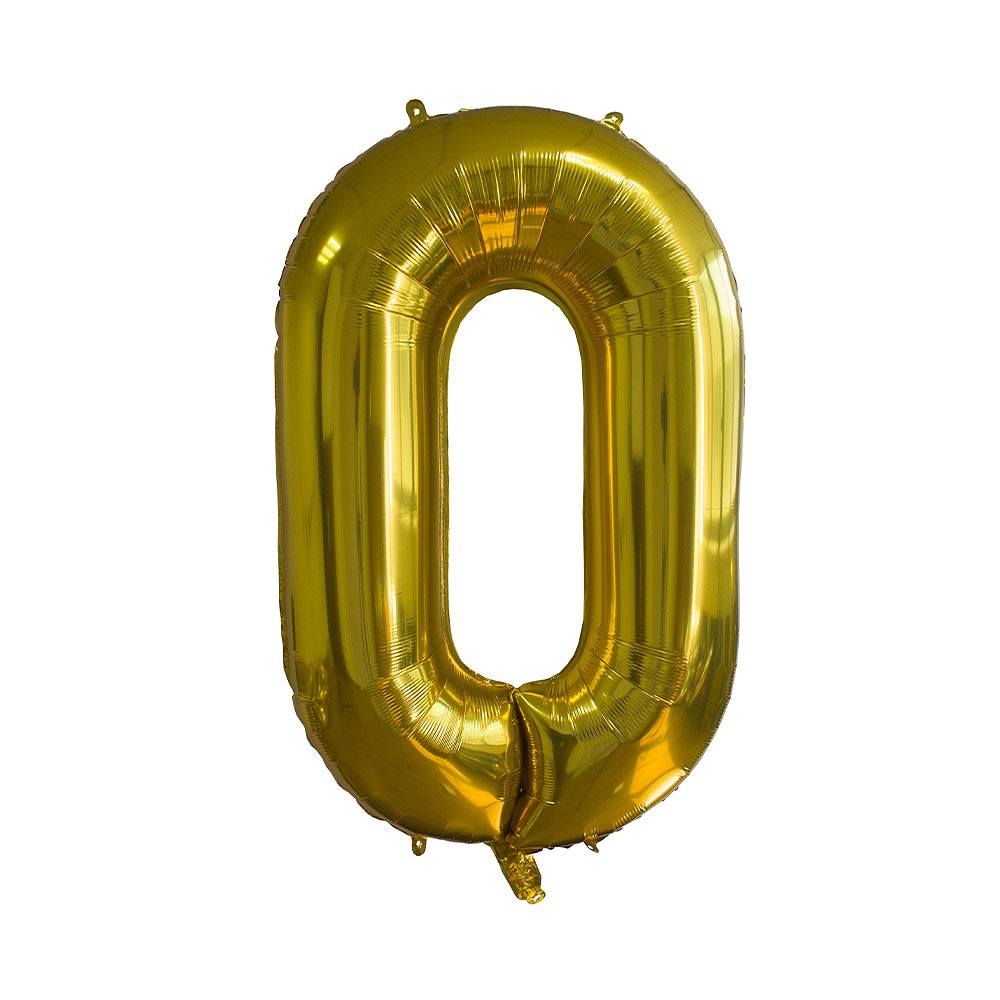 Folieballong guld - 0, från Design House 95, i färgen Gold.