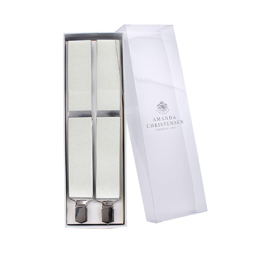 Braces Plain, från Amanda Christensen, i färgen White.