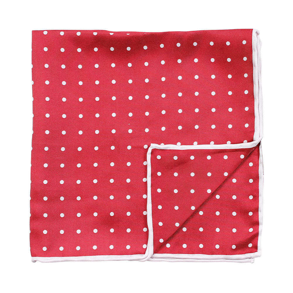 Pocket Square, från Amanda Christensen, i färgen Wine Red.