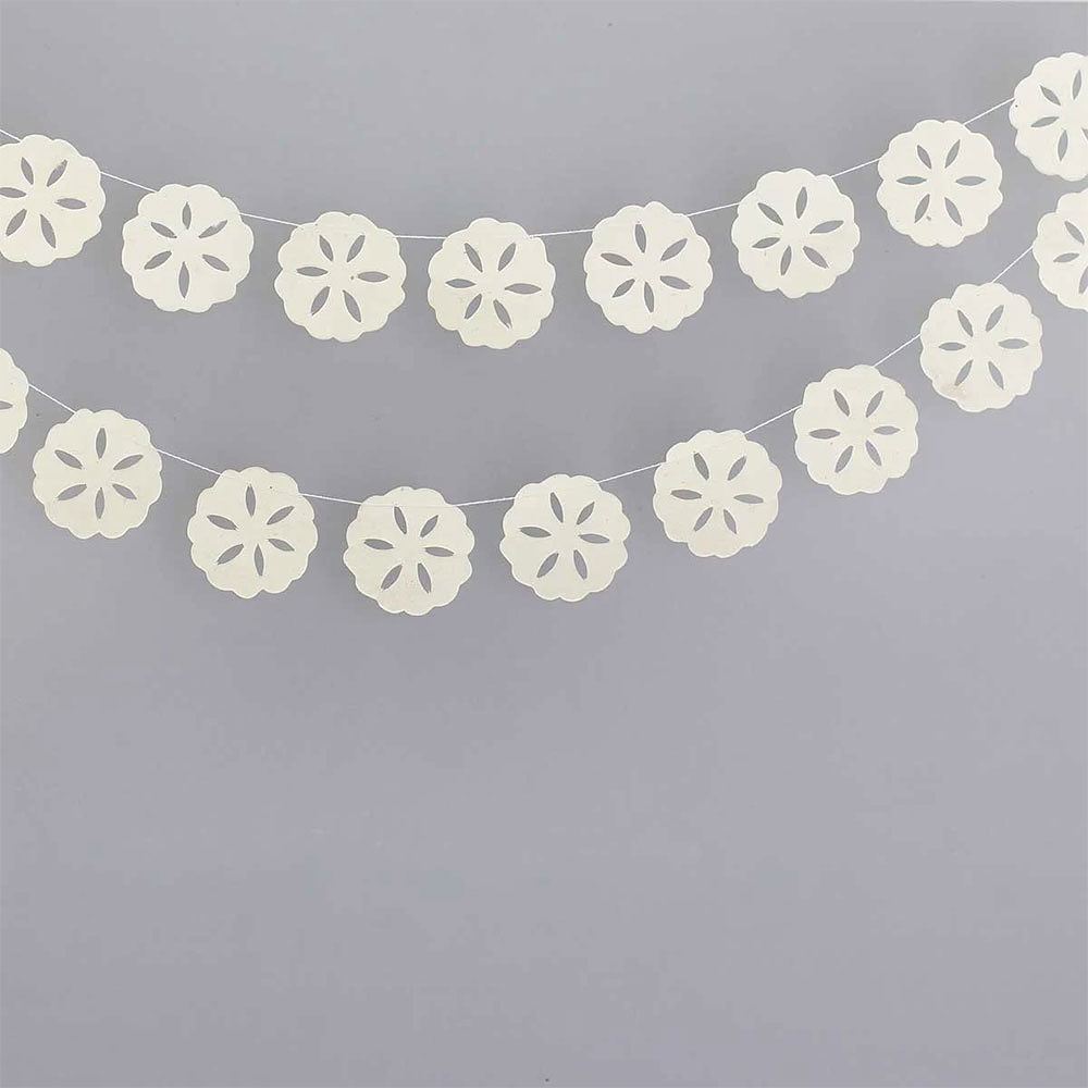 MALLOW Girlang, från A World of Craft, i färgen Vit.