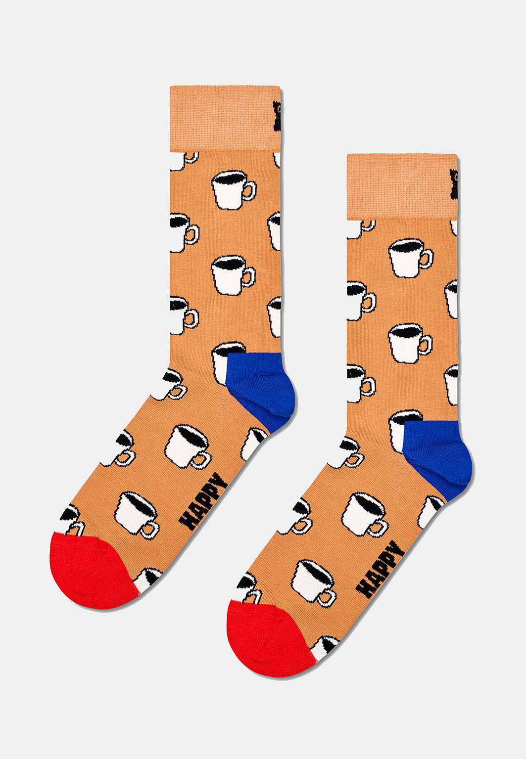 1-Pack Coffee Cup Gift Set, från Happy Socks, i färgen Beige.