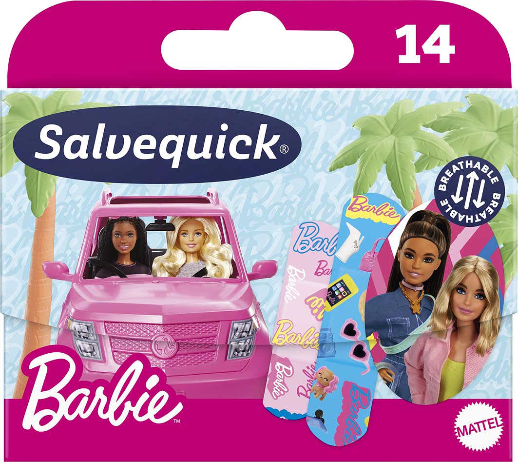 Barbie Barnplåster 14 st, från Salvequick.