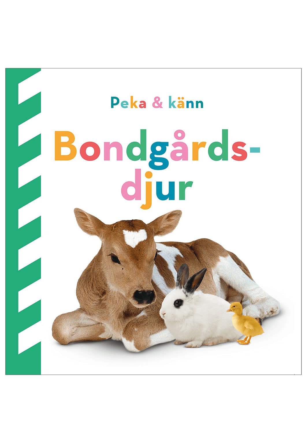 Peka och känn : Bondgårdsdjur, från Lind & Co.