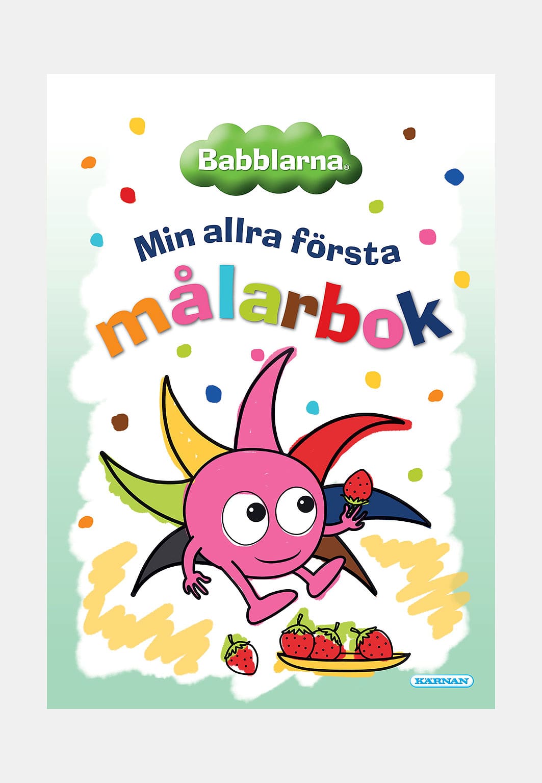 Målarbok, Babblarna Min allra första målarbok, från KÄRNAN.